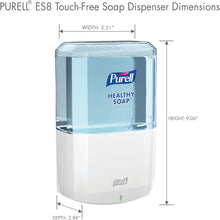 Load image into Gallery viewer, PURELL® ES8 Soap Dispenser White Touch-Free Dispenser for PURELL® ES8 1200 mL HEALTHY SOAP® Refills