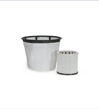 Load image into Gallery viewer, Powr-Flite Wet/Dry Tank Vacuum 15 gallon with Poly Tank and Tool Kit